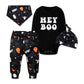 Abbence Baby Halloween Girls Boys Outfit Infant Long Sleeve Clothes Black 0-3 Months