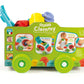 Clementoni 17315 Soft Clemmy Sensory Car for Babies and Toddlers, Ages 6 Months Plus, Multi-Coloured