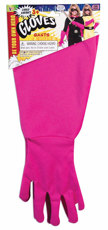 Rubies Child'S Forum Super Hero Costume Gauntlets, Pink