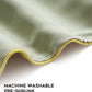 Ynm Cotton/Polyester Duvet Cover For Weighted Blankets (Yellow/Green Reversible, 60''X80'')