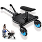 Universal Stroller Board - 2 In 1 Sit And Stand Stroller Board With Detachable Seat Stroller Attachment Buggy Board For 99% Of S