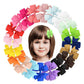 Palay 20 Pieces Hair Bows For Kids Girls 3 Inch Grosgrain Ribbon Hair Bows Alligator Clips For Baby Girls, Hair Accessories, Mul