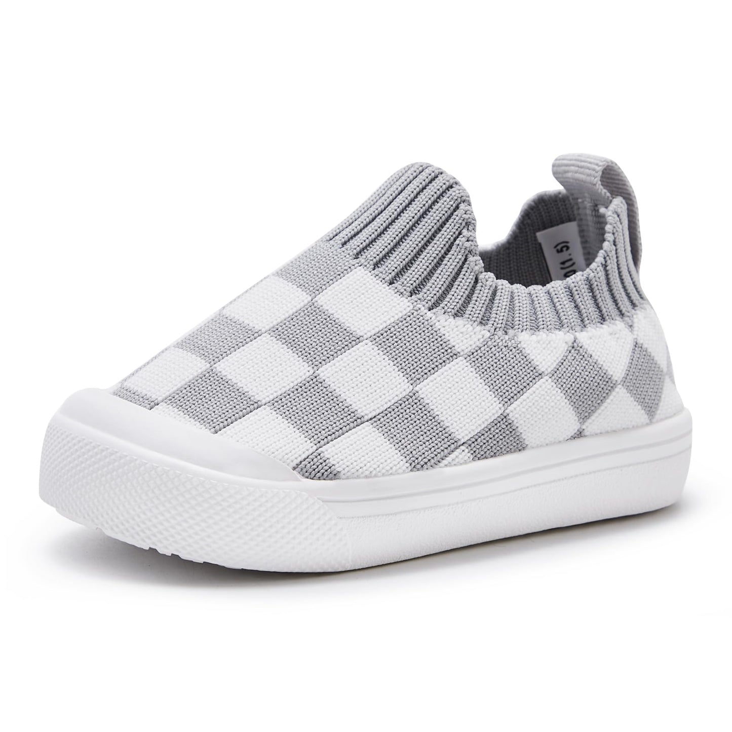 Baby Walking Shoes First Boy Girl Walker Infant Sock Tennis Mesh Sneakers Breathable 6 9 12 18 24 Months Grey Size 12-18 Months