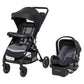 Baby Trend Passport Seasons Travel System with EZ-Lift Infant Car Seat, Journey Black