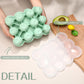 Potchen 3 Pcs Baby Food Storage Container 12 Cup Silicone Baby Food Freezer Tray With Lid Stackable Reusable Silicone Freezer Tr