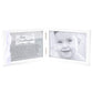 The Grandparent Gift Company- 4 X 6 Double Hinged Table Or Shelf Frame-First Granddaughter    - Baby Reveal Or Baby Shower