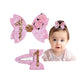 New Glitter Hair Clips For Girls and Toddlers, Hair Accessories (FJ98-1st Baby Girls Hair Bow)