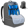 Teamoy Car Seat Travel Bag, Car Seat Gate Check Bag With Top Handle And Reflective Tapes, Infant Carseat Carrier Covers For Airp
