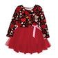 Valentine'S Day Dress For Toddler Girls Cute Love Heart Ruffle Tutu Tulle Dresses Birthday Outfits 2-3T