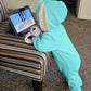Agqt Baby Boys Bunny Costume 1St Easter Outfit Halloween Animal Costume One Piece Romper Rabbit Ear Bodysuits Hoodie Light Blue
