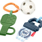 Fisher-Price Baby Toys Mini Me Moments Lets Play Pickleball Set, 3 Sports-Themed Sensory Activities for Newborns Ages 3+ Months