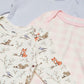 Hudson Baby Unisex Baby Cotton Long-Sleeve Bodysuits, Enchanted Forest, 9-12 Months Us