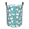 Pevtufa Cartoon Funny Goose Foldable Laundry Basket Organizer,Fabric Clothes Toy Storage Basket Nursery Hamper Storage Bin For H