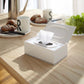 Yamazaki Industries Wet Tissue Case Veil White 7862