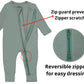 Guisby Baby Boys ' Snug-Fit Footless Rayon Pajamas, Infant Green Pajamas 3-6 Months
