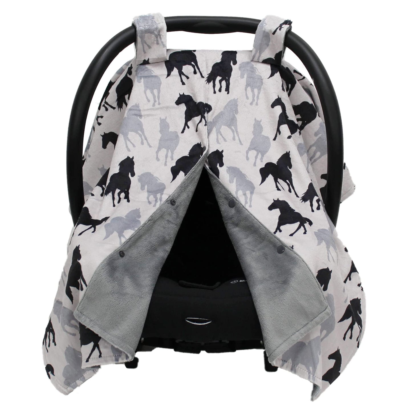 Dear Baby Gear - Baby Car Seat Canopy - Infant Car Seat Covers - Carseat Canopy for Boys and Girls - Kids Car Seat Cover with Sn