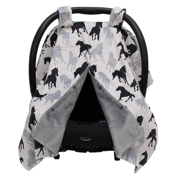 Dear Baby Gear - Baby Car Seat Canopy - Infant Car Seat Covers - Carseat Canopy for Boys and Girls - Kids Car Seat Cover with Sn