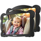 Adjustable 360 Baby Car Mirror 2-Pack - Shatterproof, Easy Installation, Dual Pack For Rear-Facing Seats - Safety Mirror For Inf