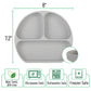 Mr. Pen- Silicone Suction Plates For Toddlers, Baby, Kids, With Suction
