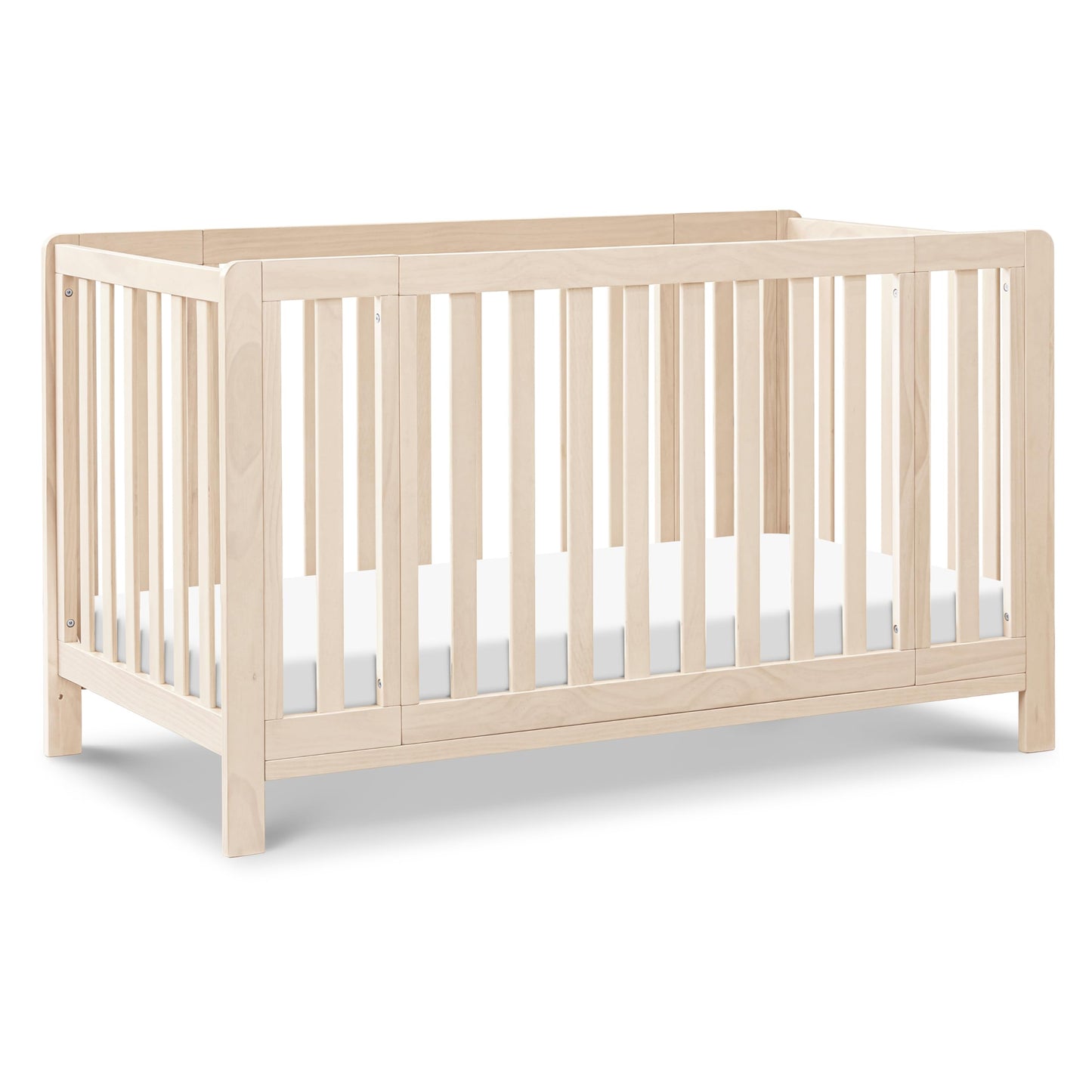 Carters by Davinci Colby Grow 6-in-1 Convertible Crib - Portable Bassinet to Full-Size Baby Crib w/Removable Wheels, Toddler Be