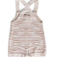 Barefoot Dreams Cozychic Ultra Lite Toddler Shortall, Tan Animal, 4T/5T