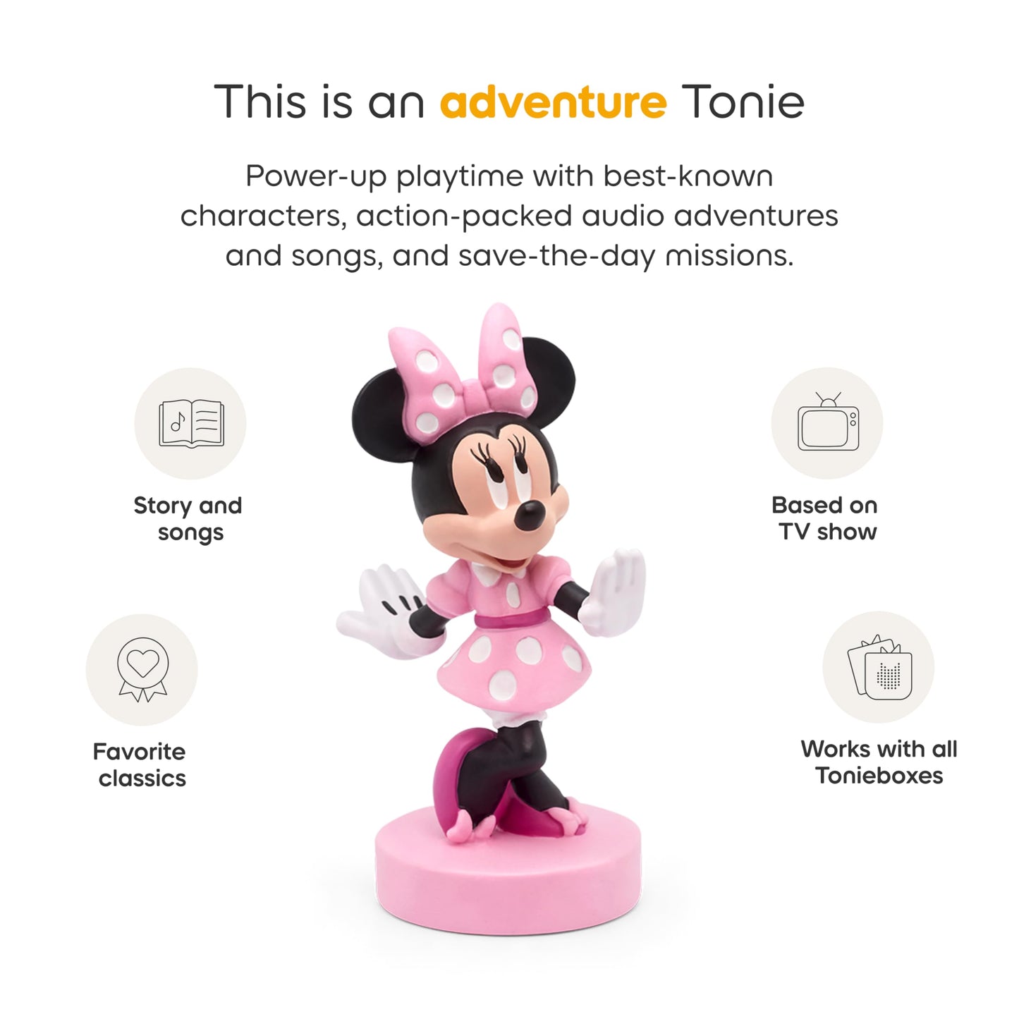 Tonies Minnie Mouse Audio Play Character from Disney