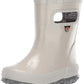 Bogs Skipper Rubber Waterproof Boys And Girls Rain Boot, Glitter-Silver, 6 Us Unisex Infant
