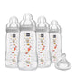 MAM Easy Active Baby Bottles 11 oz with Bonus Nipple, Fast Flow Skinsoft Silicone Nipple with Wide Neck Ergonomic Design, Easy t