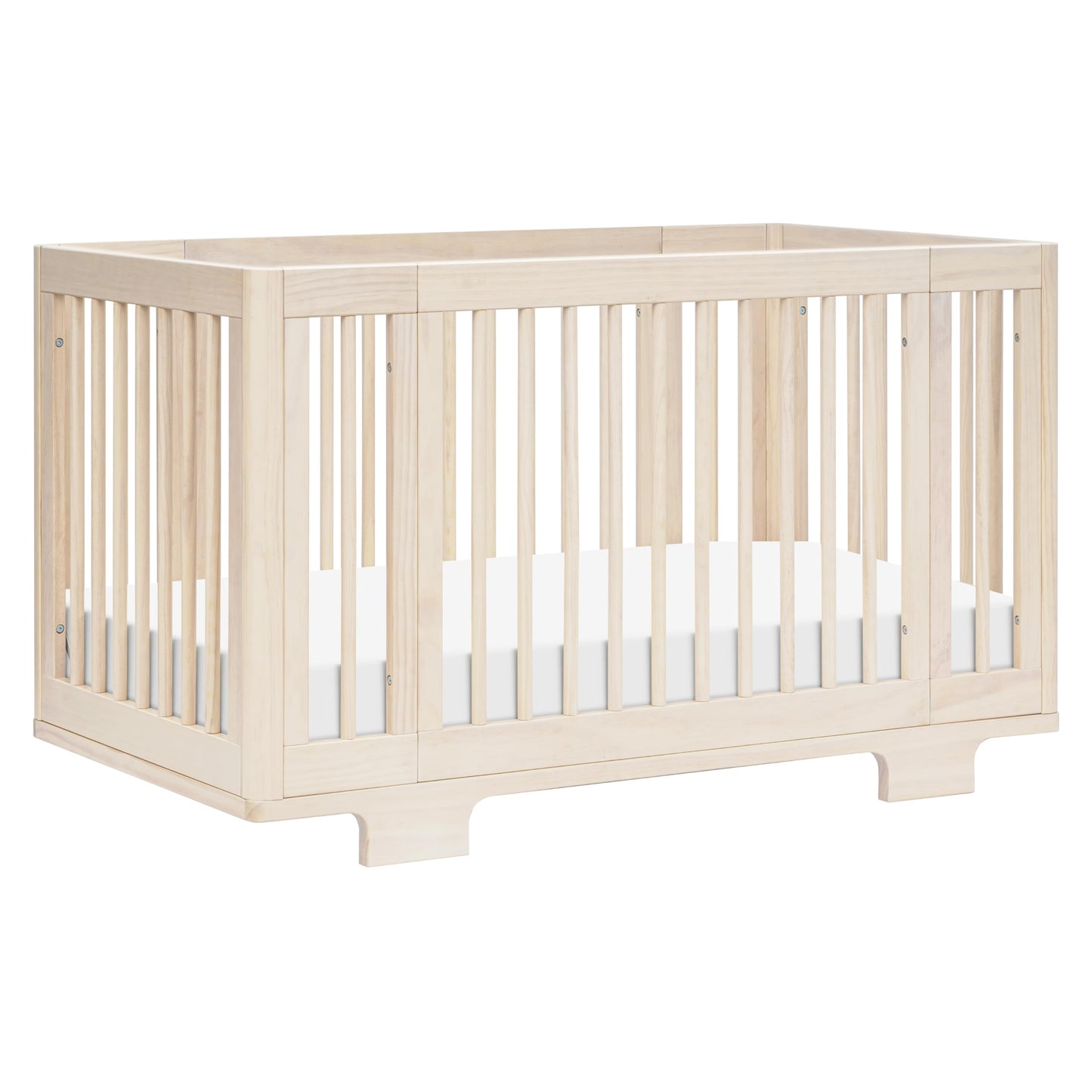 Babyletto Yuzu 8-in-1 Convertible Crib - Conversion Kits Included for Bassinet, Midi Baby Crib Convertible to Toddler Bed, Daybe