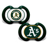 Baby Fanatics Oaa2000: Oakland Athletics Pacifier 2-Pack