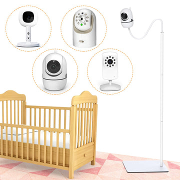 Baby Monitor Floor Stand Mount Compatible With Hellobabyhb6550/Hb65/Hb40/Hb6339/Anmeate Sm24, Baby Ganibs, Bonoch, For Infant Op