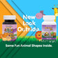 Naturesplus Animal Parade Acidophikidz, Berry Flavor - 90 Chewable, Animal-Shaped Tablets - Pack Of 2 - With Probiotics, Fos & G