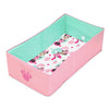 Disney Baby Minnie Mouse Tuckaway Toddler Folding Tub, Converts Shower to Bathtub, Folds to Store, Easy to Clean, Portable Baby 