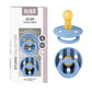 BIBS Pacifiers - Colour Studio 2 Pack | Round Nipple Baby Pacifier | BPA Free Natural Rubber Latex Soother | Made in Denmark | S