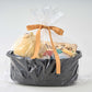 Gift Basket With Wrap Bag & Ribbon - Empty Small Woven Basket (12'X8'X5'), Cute Decorative Storage For Baby Showers, Toys, Mo