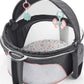 Fisher-Price Portable Bassinet On-The-Go Baby Dome, Travel Play Space with Developmental Newborn Toys & Canopy, Pink Pacific Peb
