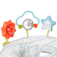 Skip Hop 2-In-1 Sit-Up Activity Baby Chair, Silver Lining Cloud