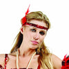 Rg Costumes 65059-R Flapper Sequined Headband - Red