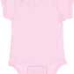 Rabbit Skins Baby Soft Short-Sleeve Bodysuit (4400) Pink, 18 Months