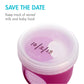 Boon Nursh Breast Milk Storage Lids - Made For Boon Nursh Bottles - Lids For Formula Travel Container - Breastfeeding Essentials