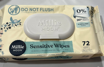 Sensitive Baby Wipes - Plant Based (72)