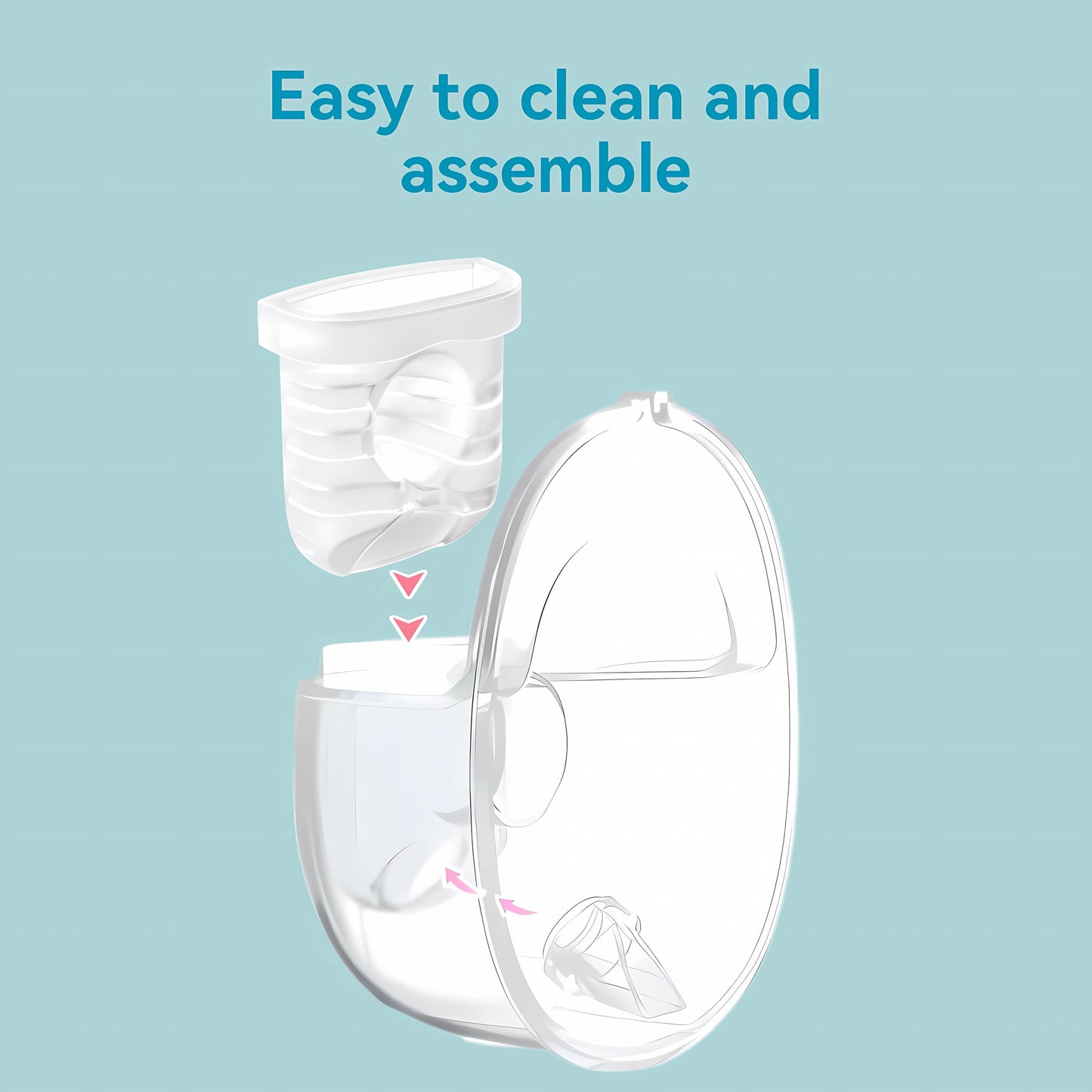 Gotocut Pump Parts For Lansinoh Discreet Duo Compatible With Lansinoh Discreet Duo Breast Pump Parts, Eufy S1 Pro Replacement Pa