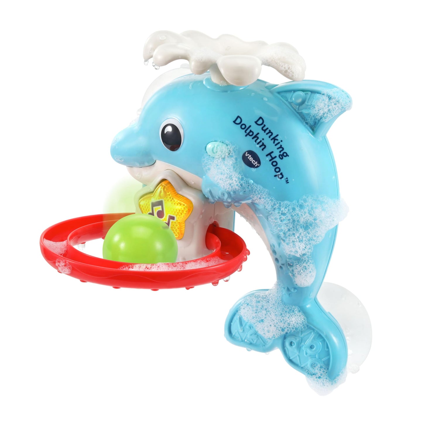 VTech Dunking Dolphin Hoop Bath Toy for Toddlers