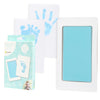 Pearhead Newborn Baby Handprint and Footprint Kit - No Mess Clean-Touch Ink Pad with Impression Cards, Baby Boy Keepsake, Perfec