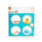 Munchkin Float & Play Bubbles Baby and Toddler Bath Toy, 4 Count