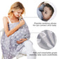 Kefee Kol Baby Nursing Cover & Nursing Poncho - Multi Use Cover For Baby Car Seat Canopy, Shopping Cart Cover, Stroller Cover, 3