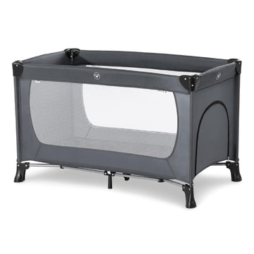 hauck Baby & Toddler Foldable Travel Cot and Portable Playpen, Dream N Play Plus, Grey