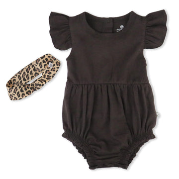 Honestbaby Multipack Short Romper Sets And Dresses 100% Organic Cotton For Infant Baby And Toddler Boys, Girls, Unisex, Safari B