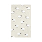 Hudson Baby Unisex Baby Flannel Burp Cloth 10Pk, Taupe Sheep, One Size