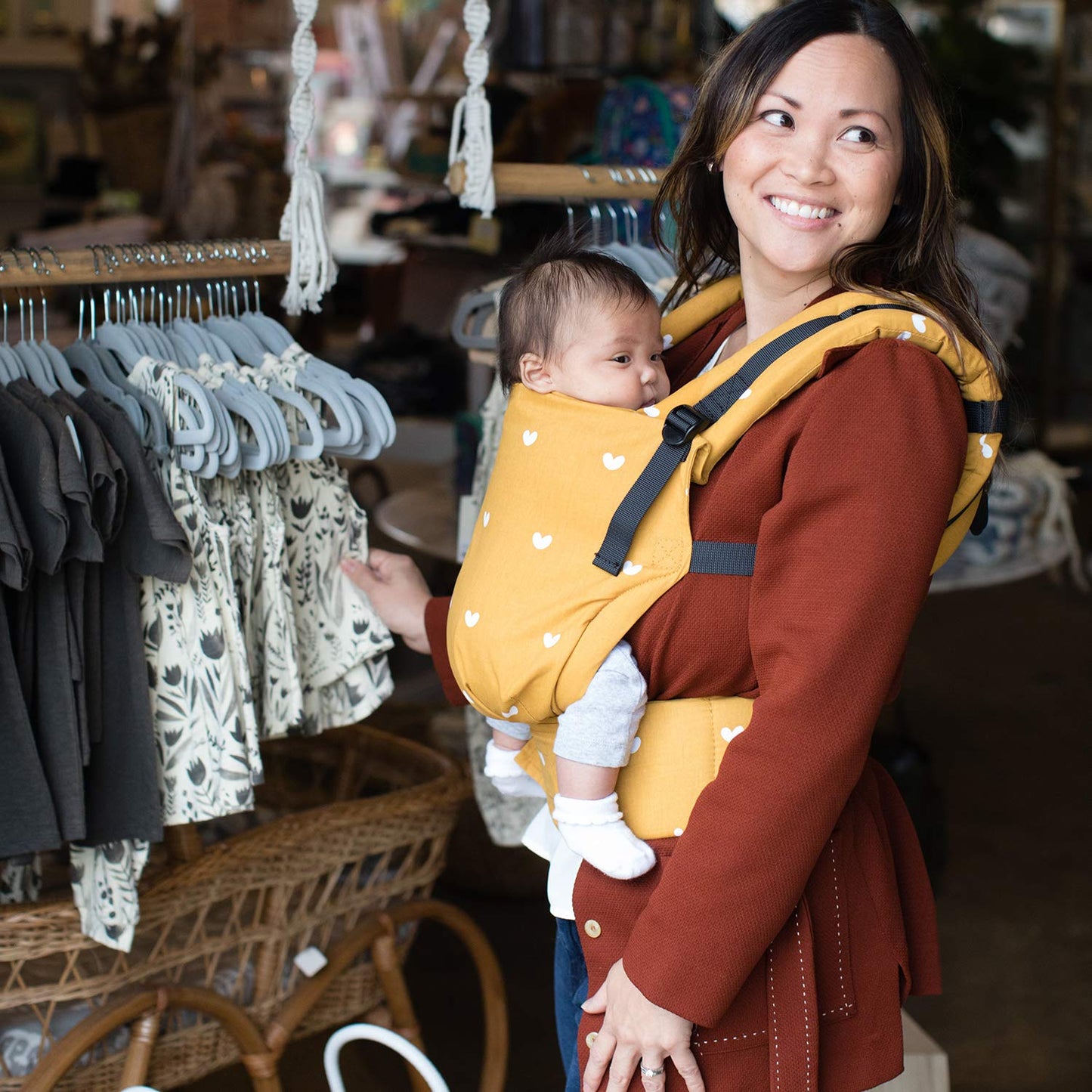 Baby Tula Ergonomic Free-to-Grow Baby Carrier - Play